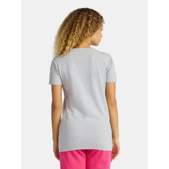 Hello Kitty Women's Maternity Graphic Tee with Short Sleeves, Size XL (16-18) - Picture 4 of 5